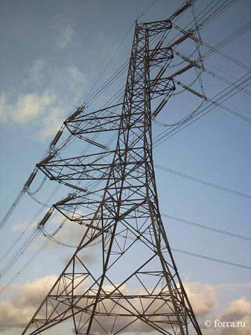 Сложная анкерная опора линии электропередач